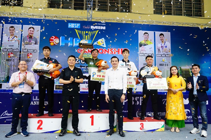 Ngô Đình Nại vô địch carom ba băng Giải Billiards HBSF - Min Table 2024- Ảnh 4. Ngô Đình Nại vô địch carom ba băng Giải Billiards HBSF - Min Table 2024- Ảnh 4.
