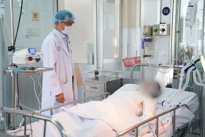 Bệnh nhân tai nạn pháo nổ được Bệnh viện Chợ Rẫy cứu chữa. Ảnh: NGUYỄN THẠNH Bệnh nhân tai nạn pháo nổ được Bệnh viện Chợ Rẫy cứu chữa. Ảnh: NGUYỄN THẠNH