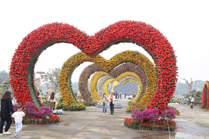 Rực rỡ Festival hoa Mê Linh - lễ hội hoa lớn nhất miền Bắc- Ảnh 5. Rực rỡ Festival hoa Mê Linh - lễ hội hoa lớn nhất miền Bắc- Ảnh 5.