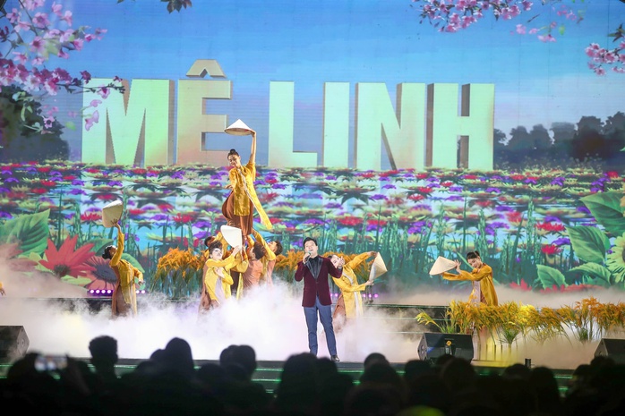 Rực rỡ Festival hoa Mê Linh - lễ hội hoa lớn nhất miền Bắc- Ảnh 2. Rực rỡ Festival hoa Mê Linh - lễ hội hoa lớn nhất miền Bắc- Ảnh 2.
