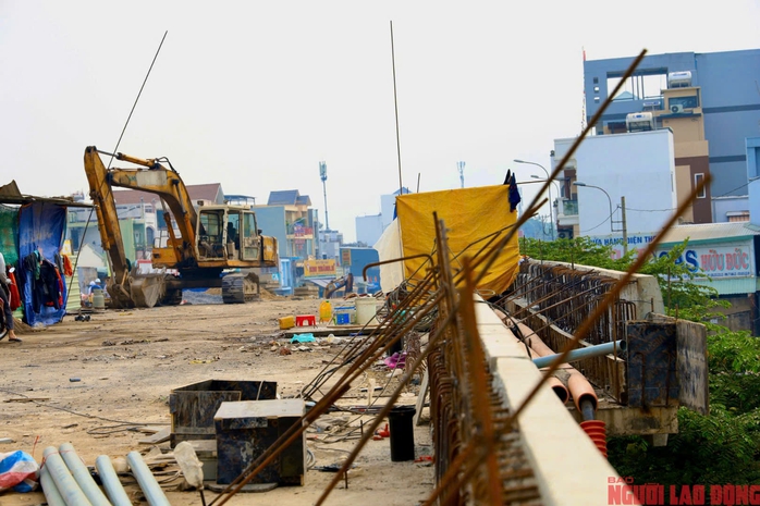 Hai cây cầu lớn ở Bình Tân chạy nước rút thông xe trước Tết- Ảnh 3. Hai cây cầu lớn ở Bình Tân chạy nước rút thông xe trước Tết- Ảnh 3.