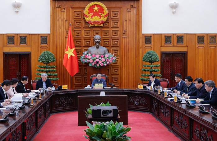 Thủ tướng Phạm Minh Chính chủ trì phiên họp. Ảnh: NHẬT BẮC Thủ tướng Phạm Minh Chính chủ trì phiên họp. Ảnh: NHẬT BẮC