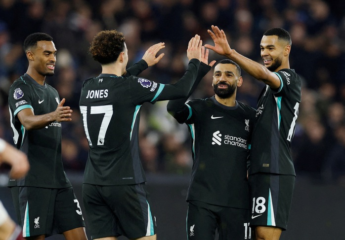 Salah lập đại công, Liverpool thắng hủy diệt West Ham- Ảnh 5. Salah lập đại công, Liverpool thắng hủy diệt West Ham- Ảnh 5.