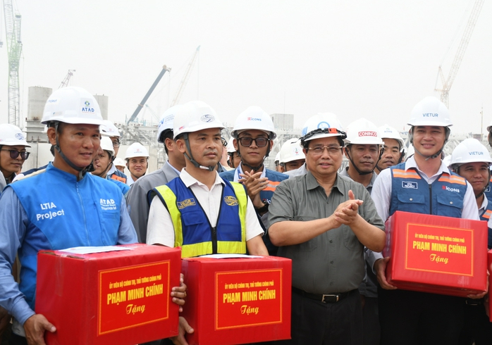 Hình ảnh Thủ tướng Phạm Minh Chính thị sát sân bay Long Thành- Ảnh 4. Hình ảnh Thủ tướng Phạm Minh Chính thị sát sân bay Long Thành- Ảnh 4.