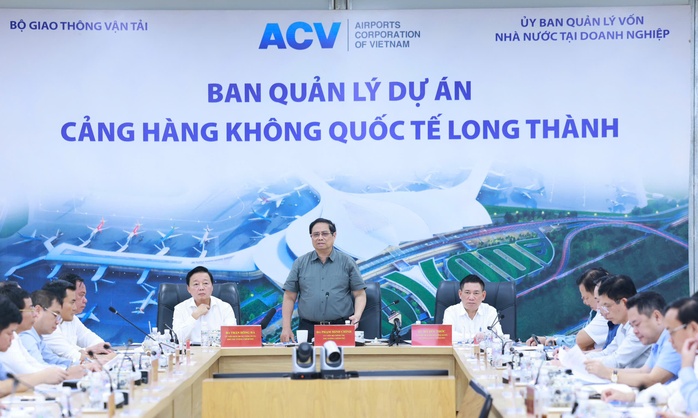 Hình ảnh Thủ tướng Phạm Minh Chính thị sát sân bay Long Thành- Ảnh 8. Hình ảnh Thủ tướng Phạm Minh Chính thị sát sân bay Long Thành- Ảnh 8.