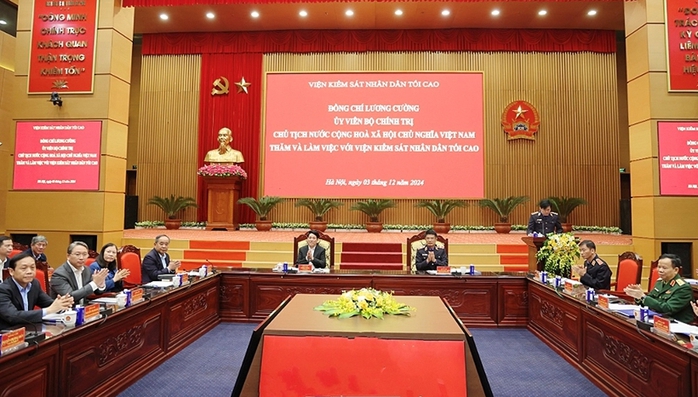 Chủ tịch nước Lương Cường: Tinh gọn bộ máy là nhiệm vụ hết sức quan trọng- Ảnh 2. Chủ tịch nước Lương Cường: Tinh gọn bộ máy là nhiệm vụ hết sức quan trọng- Ảnh 2.