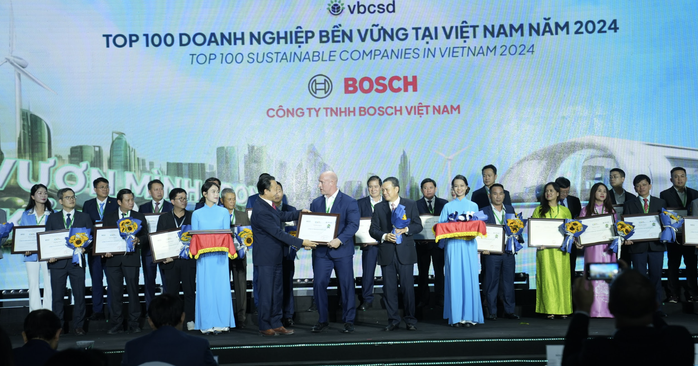 Bosch Việt Nam là một trong 100 doanh nghiệp sản xuất bền vững- Ảnh 1. Bosch Việt Nam là một trong 100 doanh nghiệp sản xuất bền vững- Ảnh 1.