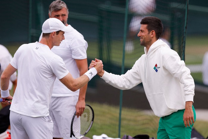 Djokovic tiết lộ điều kỳ lạ khi tập luyện với Murray- Ảnh 1. Djokovic tiết lộ điều kỳ lạ khi tập luyện với Murray- Ảnh 1.