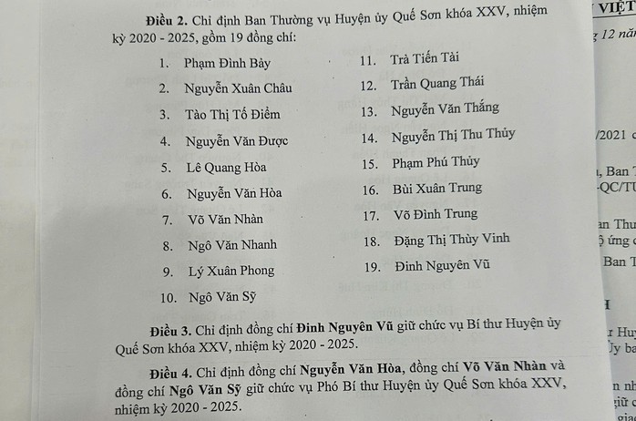 Quảng Nam công bố thành lập Đảng bộ huyện Quế Sơn- Ảnh 3. Quảng Nam công bố thành lập Đảng bộ huyện Quế Sơn- Ảnh 3.