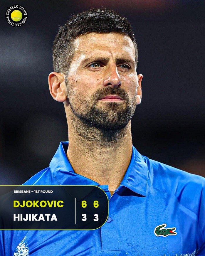 Djokovic khởi đầu thuận lợi ở Brisbane, cảnh báo Murray- Ảnh 1. Djokovic khởi đầu thuận lợi ở Brisbane, cảnh báo Murray- Ảnh 1.