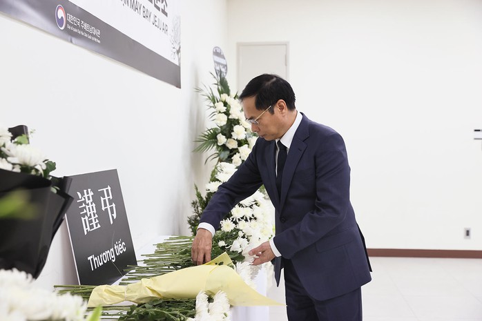 Phó Thủ tướng, Phó Chủ tịch Quốc hội viếng và chia buồn tại Đại sứ quán Hàn Quốc- Ảnh 1. Phó Thủ tướng, Phó Chủ tịch Quốc hội viếng và chia buồn tại Đại sứ quán Hàn Quốc- Ảnh 1.