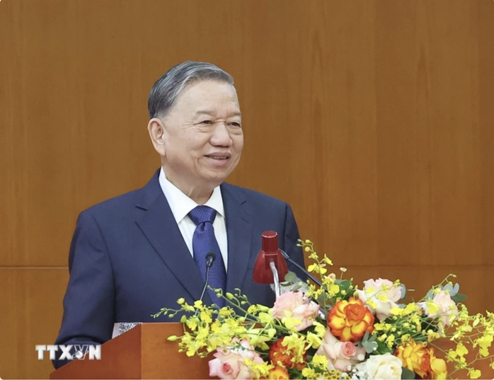 Tổng Bí thư Tô Lâm: Không để lọt vào cấp ủy khóa mới những cán bộ suy thoái, tham nhũng- Ảnh 1. Tổng Bí thư Tô Lâm: Không để lọt vào cấp ủy khóa mới những cán bộ suy thoái, tham nhũng- Ảnh 1.