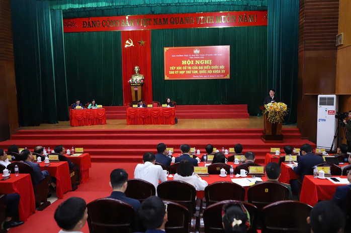Chủ tịch nước Lương Cường tiếp xúc cử tri tại Thanh Hóa- Ảnh 4. Chủ tịch nước Lương Cường tiếp xúc cử tri tại Thanh Hóa- Ảnh 4.