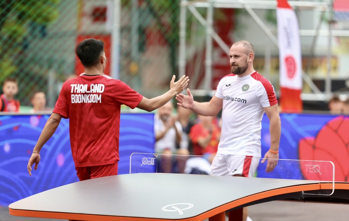 Giải vô địch Teqball thế giới 2024 khai mạc ấn tượng- Ảnh 5. Giải vô địch Teqball thế giới 2024 khai mạc ấn tượng- Ảnh 5.