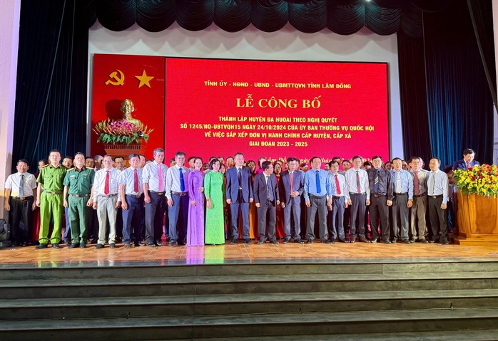Lâm Đồng công bố huyện Đạ Huoai mới, diện tích 1.448 km2- Ảnh 2. Lâm Đồng công bố huyện Đạ Huoai mới, diện tích 1.448 km2- Ảnh 2.