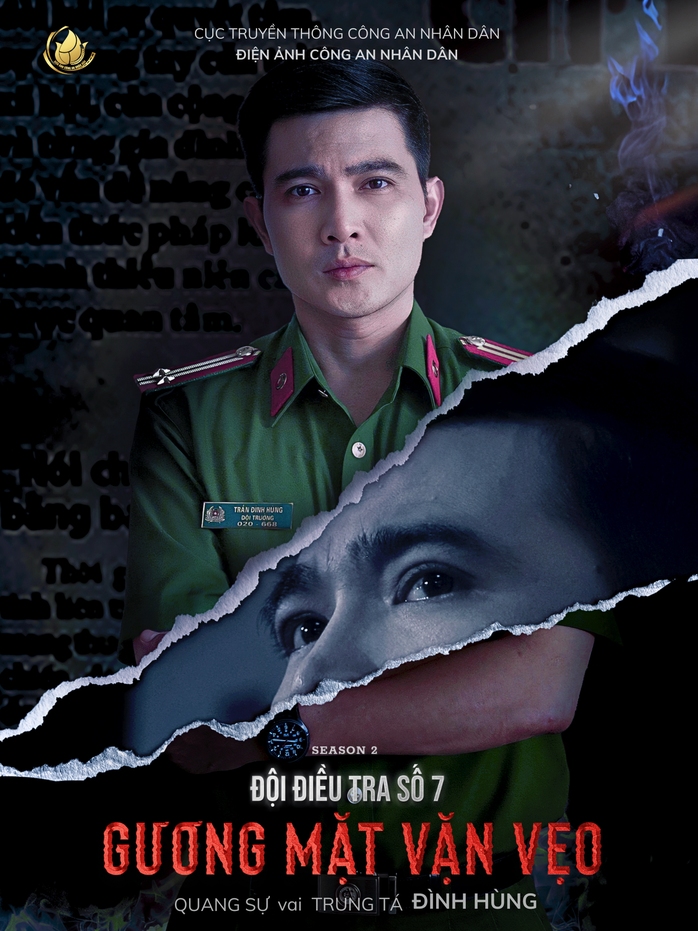 Diễn viên Quang Sự một lần nữa trở lại với thể loại phim hình sự
- Ảnh 1. Diễn viên Quang Sự một lần nữa trở lại với thể loại phim hình sự
- Ảnh 1.