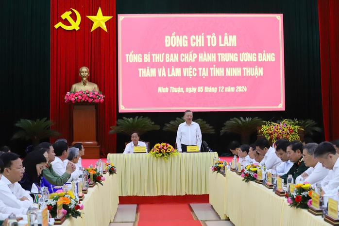 Tổng Bí thư Tô Lâm: Chuẩn bị tốt các điều kiện để tái khởi động Nhà máy Điện hạt nhân Ninh Thuận- Ảnh 1. Tổng Bí thư Tô Lâm: Chuẩn bị tốt các điều kiện để tái khởi động Nhà máy Điện hạt nhân Ninh Thuận- Ảnh 1.