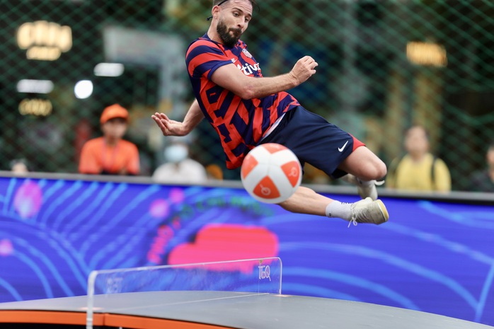 Giải vô địch Teqball thế giới 2024 khai mạc ấn tượng- Ảnh 7. Giải vô địch Teqball thế giới 2024 khai mạc ấn tượng- Ảnh 7.