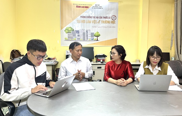Tọa đàm trực tuyến: "Phòng chống tác hại thuốc lá tại nơi làm việc, trường học"- Ảnh 4. Tọa đàm trực tuyến: "Phòng chống tác hại thuốc lá tại nơi làm việc, trường học"- Ảnh 4.