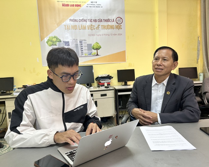Tọa đàm trực tuyến: "Phòng chống tác hại thuốc lá tại nơi làm việc, trường học"- Ảnh 5. Tọa đàm trực tuyến: "Phòng chống tác hại thuốc lá tại nơi làm việc, trường học"- Ảnh 5.