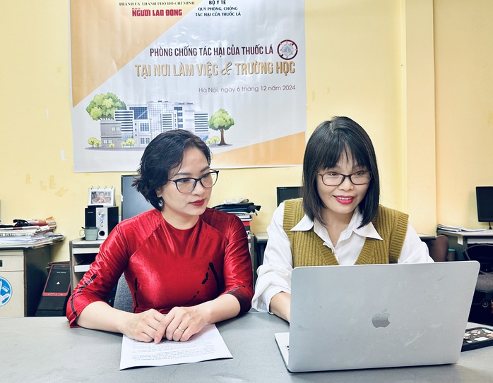 Tọa đàm trực tuyến: "Phòng chống tác hại thuốc lá tại nơi làm việc, trường học"- Ảnh 6. Tọa đàm trực tuyến: "Phòng chống tác hại thuốc lá tại nơi làm việc, trường học"- Ảnh 6.