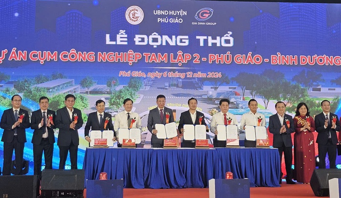Khởi công cụm công nghiệp có vốn đầu tư 1.000 tỉ đồng tại Bình Dương- Ảnh 1. Khởi công cụm công nghiệp có vốn đầu tư 1.000 tỉ đồng tại Bình Dương- Ảnh 1.