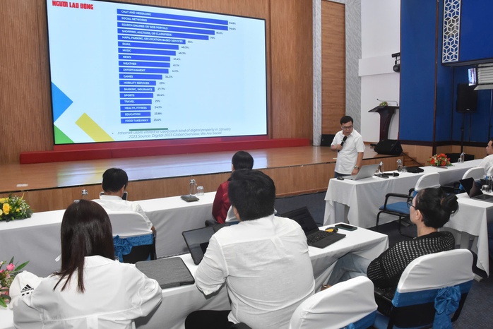 Trao đổi thông tin, nghiệp vụ về bản quyền báo chí và xu hướng báo chí số- Ảnh 5. Trao đổi thông tin, nghiệp vụ về bản quyền báo chí và xu hướng báo chí số- Ảnh 5.