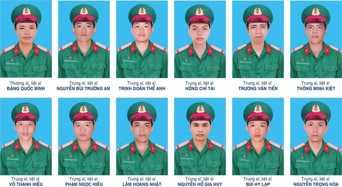 Chủ tịch nước truy tặng Huân chương Bảo vệ Tổ quốc hạng Ba cho 12 liệt sĩ - Ảnh 2. Chủ tịch nước truy tặng Huân chương Bảo vệ Tổ quốc hạng Ba cho 12 liệt sĩ - Ảnh 2.