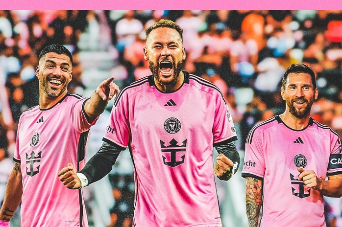 Đồng sở hữu Inter Miami mở "cờ" cho tam tấu "MSN" tái hợp- Ảnh 1. Đồng sở hữu Inter Miami mở "cờ" cho tam tấu "MSN" tái hợp- Ảnh 1.