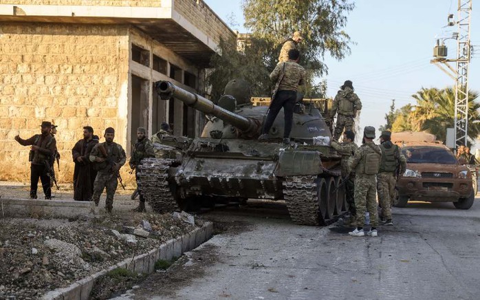 Quân nổi dậy Syria "tiến thêm một bước" đến gần Damacus- Ảnh 1. Quân nổi dậy Syria "tiến thêm một bước" đến gần Damacus- Ảnh 1.