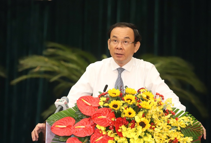 Bí thư Nguyễn Văn Nên gửi thông điệp đến cán bộ khi thực hiện tinh gọn bộ máy- Ảnh 1. Bí thư Nguyễn Văn Nên gửi thông điệp đến cán bộ khi thực hiện tinh gọn bộ máy- Ảnh 1.