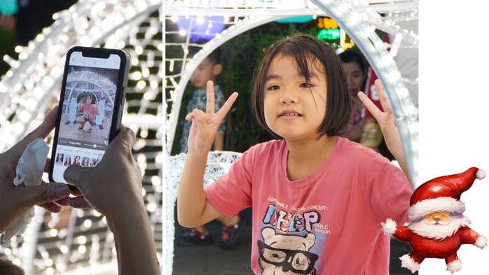Nhộn nhịp check in “Con đường ánh sáng” tại Gigamall - Ảnh 7. Nhộn nhịp check in “Con đường ánh sáng” tại Gigamall - Ảnh 7.