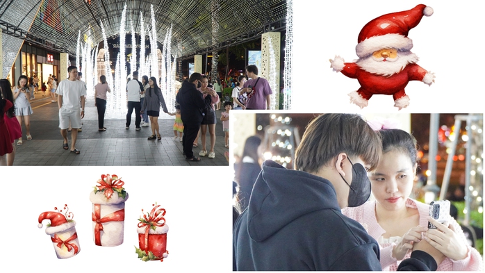 Nhộn nhịp check in “Con đường ánh sáng” tại Gigamall - Ảnh 3. Nhộn nhịp check in “Con đường ánh sáng” tại Gigamall - Ảnh 3.