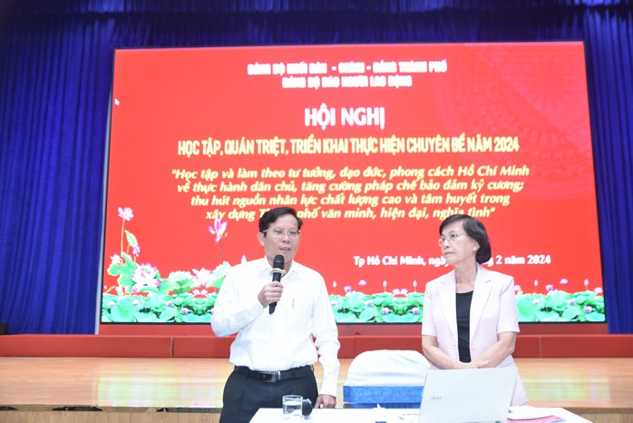 Báo Người Lao Động học tập, triển khai chuyên đề năm 2024- Ảnh 2. Báo Người Lao Động học tập, triển khai chuyên đề năm 2024- Ảnh 2.
