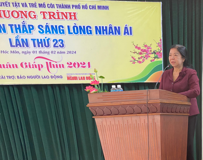 Mang Tết đến với người khuyết tật, trẻ em mồ côi TP HCM- Ảnh 1. Mang Tết đến với người khuyết tật, trẻ em mồ côi TP HCM- Ảnh 1.