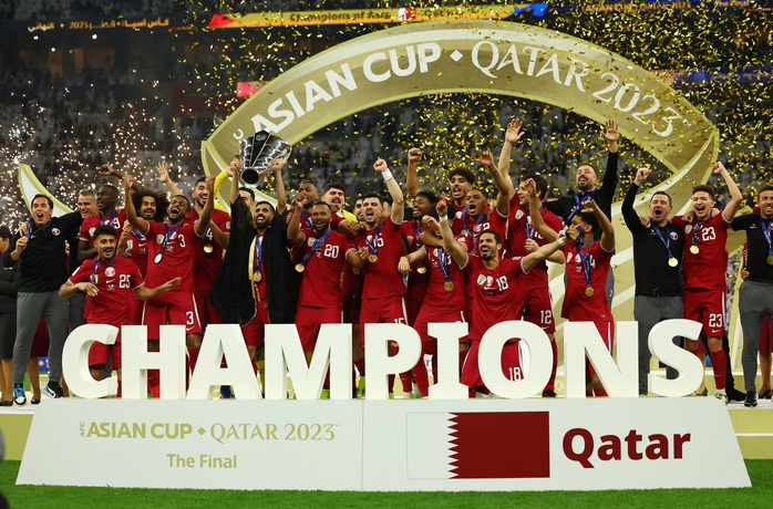 Asian Cup 2023: Qatar ghi 3 bàn 11 m để bảo vệ chức vô địch- Ảnh 5. Asian Cup 2023: Qatar ghi 3 bàn 11 m để bảo vệ chức vô địch- Ảnh 5.