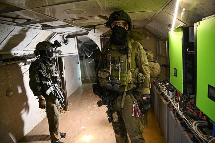 Israel phát hiện đường hầm tuyệt mật của Hamas- Ảnh 2. Israel phát hiện đường hầm tuyệt mật của Hamas- Ảnh 2.