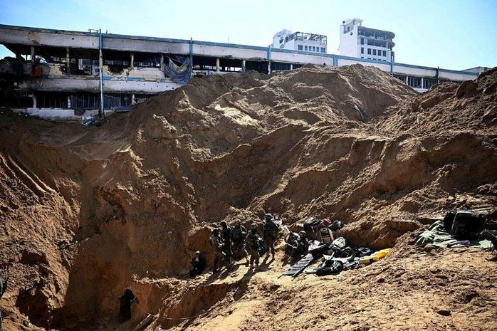 Israel phát hiện đường hầm tuyệt mật của Hamas- Ảnh 1. Israel phát hiện đường hầm tuyệt mật của Hamas- Ảnh 1.