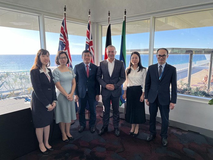 TTrTT Nguyễn Minh Vũ gặp Thủ hiến bang Tây Australia TTrTT Nguyễn Minh Vũ gặp Thủ hiến bang Tây Australia