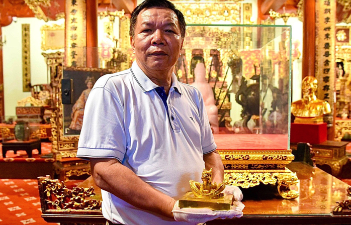 Hành trình hồi hương của ấn vàng "Hoàng đế chi bảo"- Ảnh 3. Hành trình hồi hương của ấn vàng "Hoàng đế chi bảo"- Ảnh 3.