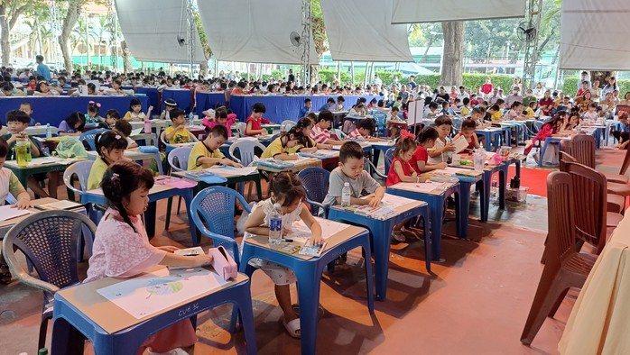 Sân chơi ngày Tết cho con CNVC-LĐ- Ảnh 2. Sân chơi ngày Tết cho con CNVC-LĐ- Ảnh 2.