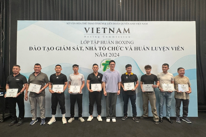 Liên đoàn quyền Anh Việt Nam tổ chức tập huấn giám sát và HLV chuyên nghiệp- Ảnh 5. Liên đoàn quyền Anh Việt Nam tổ chức tập huấn giám sát và HLV chuyên nghiệp- Ảnh 5.