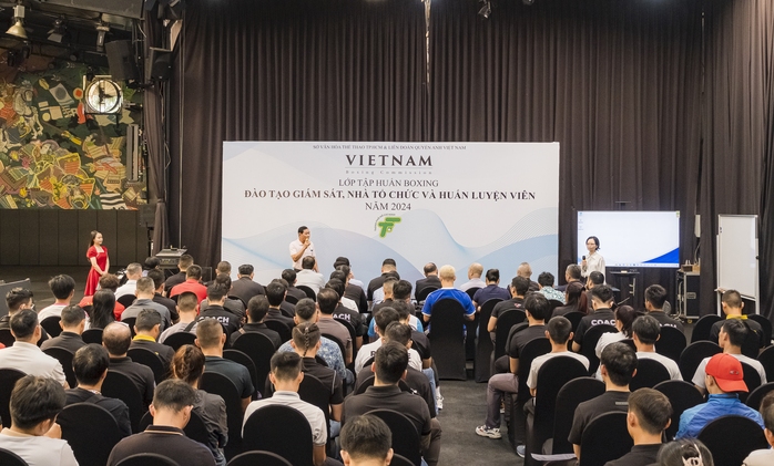 Liên đoàn quyền Anh Việt Nam tổ chức tập huấn giám sát và HLV chuyên nghiệp- Ảnh 1. Liên đoàn quyền Anh Việt Nam tổ chức tập huấn giám sát và HLV chuyên nghiệp- Ảnh 1.