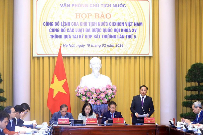 Công bố lệnh của Chủ tịch nước về Luật Đất đai- Ảnh 1. Công bố lệnh của Chủ tịch nước về Luật Đất đai- Ảnh 1.