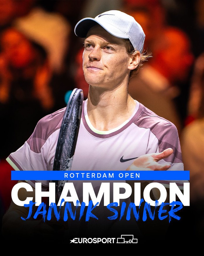 Trật tự quần vợt nam sẽ thay đổi vì Jannik Sinner!- Ảnh 2. Trật tự quần vợt nam sẽ thay đổi vì Jannik Sinner!- Ảnh 2.