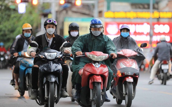 Không khí lạnh tràn về, miền Bắc chuyển mưa và rét