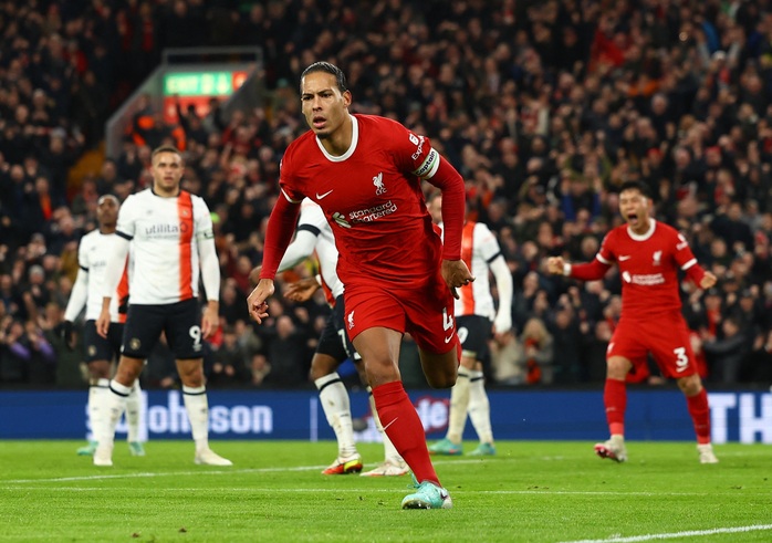 Ngược dòng siêu đỉnh, Liverpool vùi dập Luton Town ở Anfield- Ảnh 4. Ngược dòng siêu đỉnh, Liverpool vùi dập Luton Town ở Anfield- Ảnh 4.