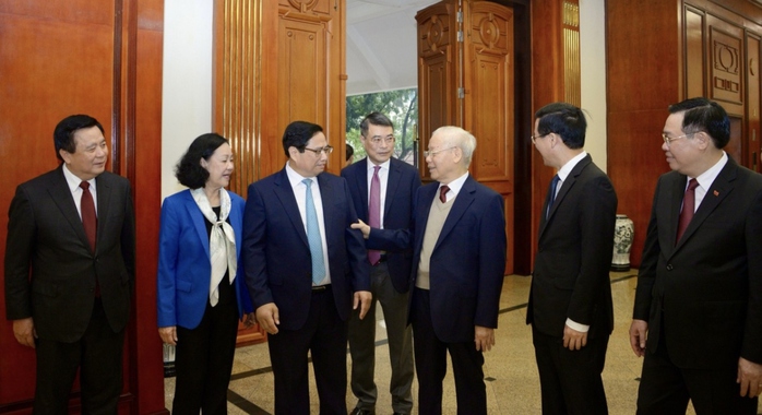 Tổng Bí thư chủ trì phiên họp đầu tiên của Tiểu ban Văn kiện Đại hội XIV- Ảnh 2. Tổng Bí thư chủ trì phiên họp đầu tiên của Tiểu ban Văn kiện Đại hội XIV- Ảnh 2.