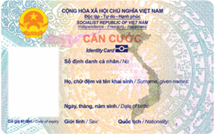 Bộ Công an đề xuất mẫu căn cước mới, nhiều thay đổi- Ảnh 1.