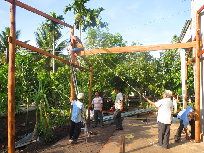“Ông Tư lục tỉnh” xây nhà cho người nghèo- Ảnh 3. “Ông Tư lục tỉnh” xây nhà cho người nghèo- Ảnh 3.